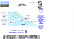 Desktop Screenshot of janjina.croatia1.com