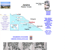 Tablet Screenshot of janjina.croatia1.com